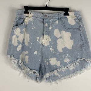 Wild Fable high rise shorts distressed 16